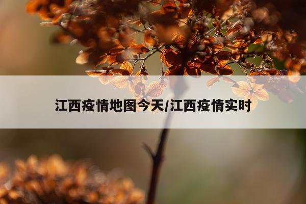 江西疫情地图今天/江西疫情实时