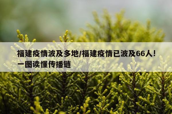 福建疫情波及多地/福建疫情已波及66人!一图读懂传播链