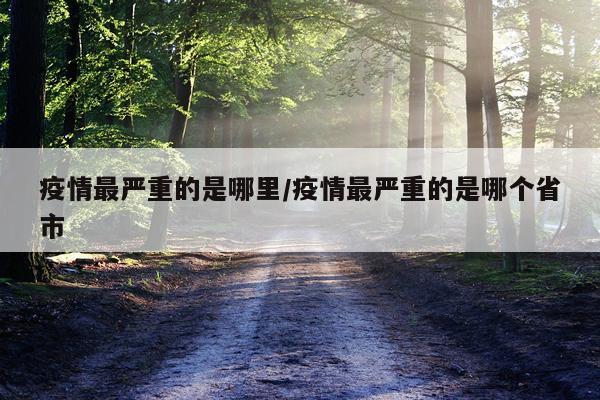 疫情最严重的是哪里/疫情最严重的是哪个省市