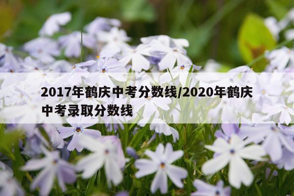 2017年鹤庆中考分数线/2020年鹤庆中考录取分数线