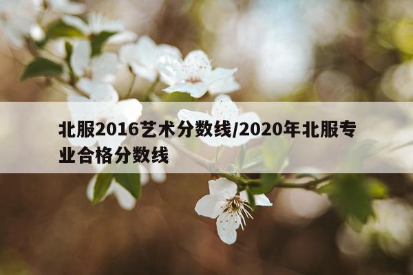 北服2016艺术分数线/2020年北服专业合格分数线