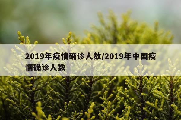2019年疫情确诊人数/2019年中国疫情确诊人数
