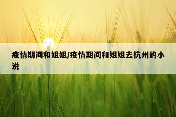 疫情期间和姐姐/疫情期间和姐姐去杭州的小说
