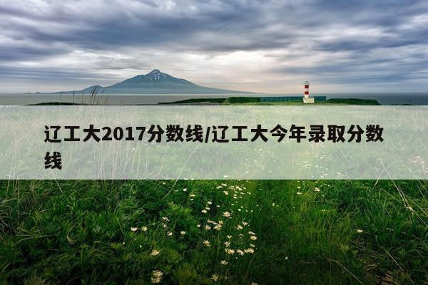 辽工大2017分数线/辽工大今年录取分数线