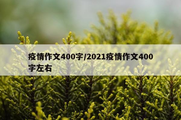 疫情作文400字/2021疫情作文400字左右
