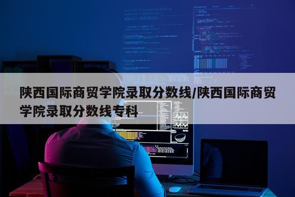 陕西国际商贸学院录取分数线/陕西国际商贸学院录取分数线专科