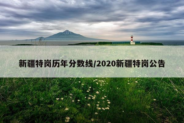 新疆特岗历年分数线/2020新疆特岗公告