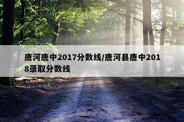 唐河唐中2017分数线/唐河县唐中2018录取分数线