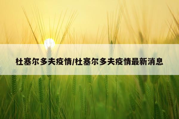 杜塞尔多夫疫情/杜塞尔多夫疫情最新消息