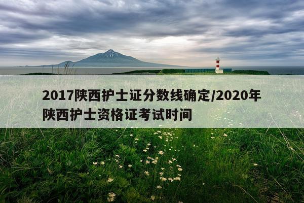 2017陕西护士证分数线确定/2020年陕西护士资格证考试时间