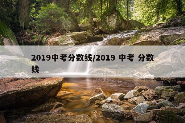 2019中考分数线/2019 中考 分数线