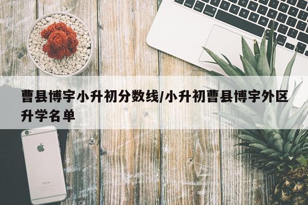 曹县博宇小升初分数线/小升初曹县博宇外区升学名单