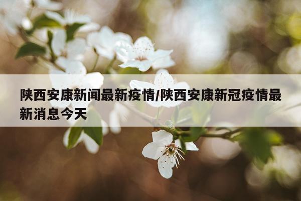 陕西安康新闻最新疫情/陕西安康新冠疫情最新消息今天