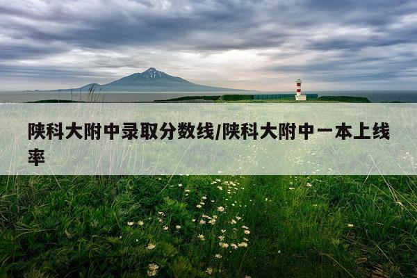 陕科大附中录取分数线/陕科大附中一本上线率