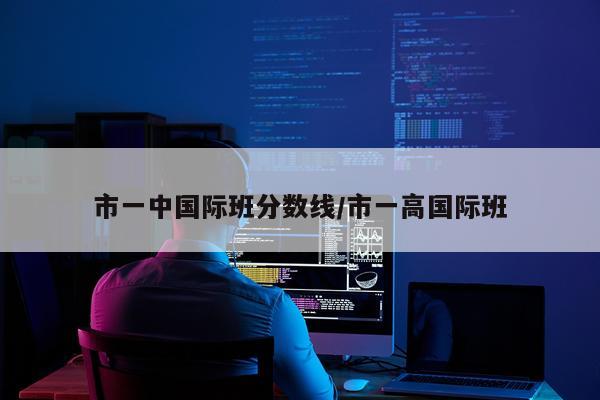 市一中国际班分数线/市一高国际班