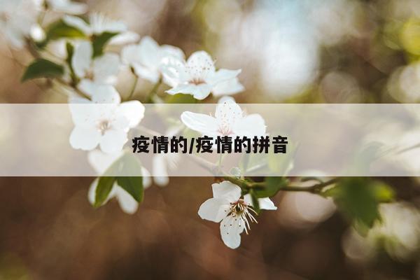 疫情的/疫情的拼音
