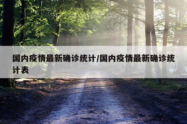 国内疫情最新确诊统计/国内疫情最新确诊统计表