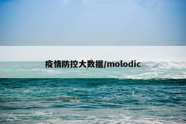 疫情防控大数据/molodic