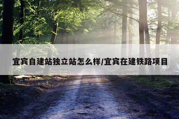 宜宾自建站独立站怎么样/宜宾在建铁路项目