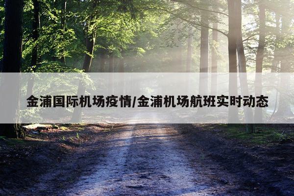 金浦国际机场疫情/金浦机场航班实时动态
