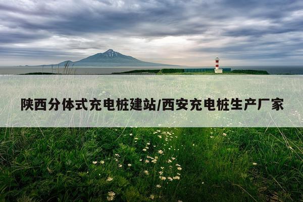 陕西分体式充电桩建站/西安充电桩生产厂家