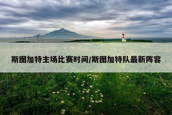 斯图加特主场比赛时间/斯图加特队最新阵容