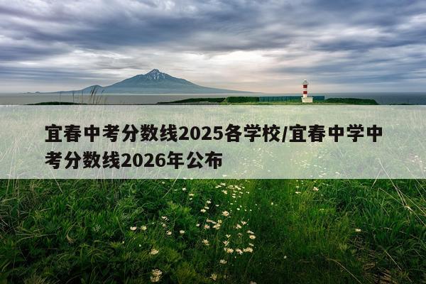 宜春中考分数线2025各学校/宜春中学中考分数线2026年公布