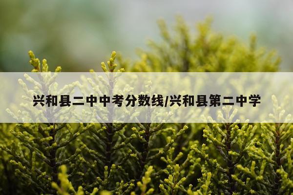 兴和县二中中考分数线/兴和县第二中学