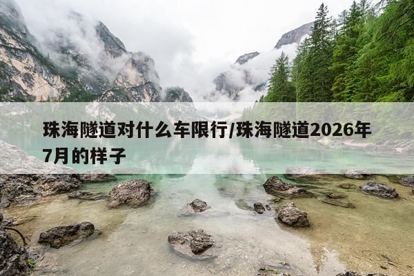 珠海隧道对什么车限行/珠海隧道2026年7月的样子