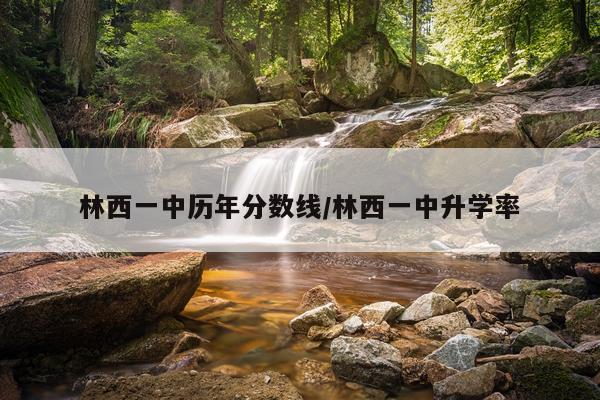 林西一中历年分数线/林西一中升学率