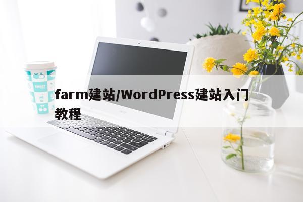 farm建站/WordPress建站入门教程