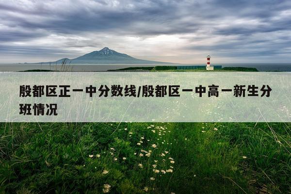 殷都区正一中分数线/殷都区一中高一新生分班情况